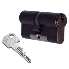 

Цилиндр EVVA EPS (46х76) 3KEY ключ-ключ бронза