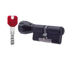 

Цилиндр EVVA MCS (86х66) 5KEY ключ-тумблер черный