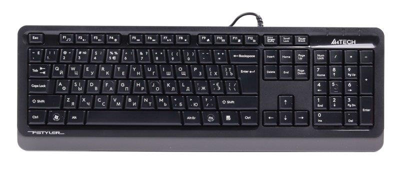 

Клавиатура A4Tech Fstyler FKS10 Grey USB