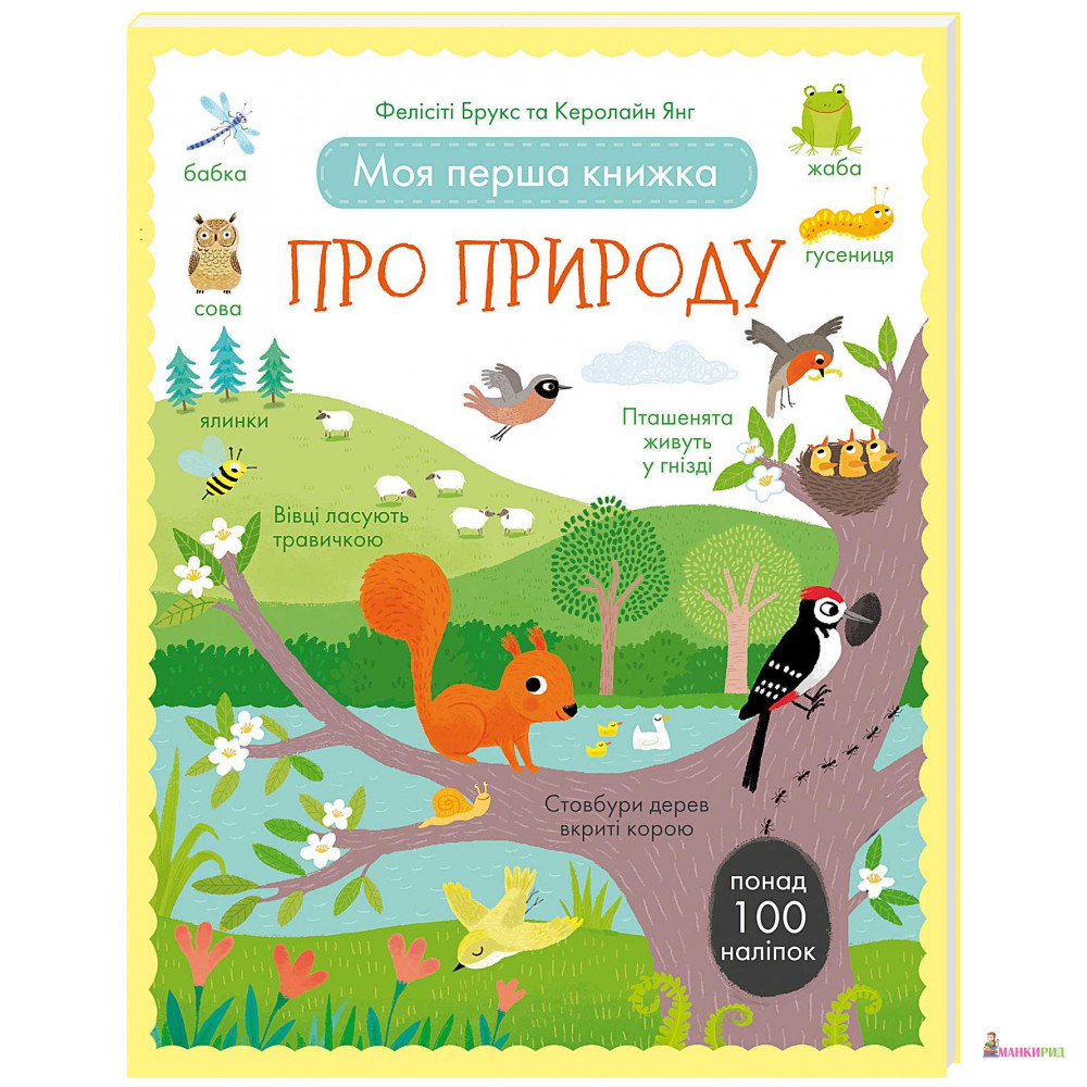 

Моя перша книжка про природу (з наліпками) - Фелисити Брукс - Наш Формат - 572174