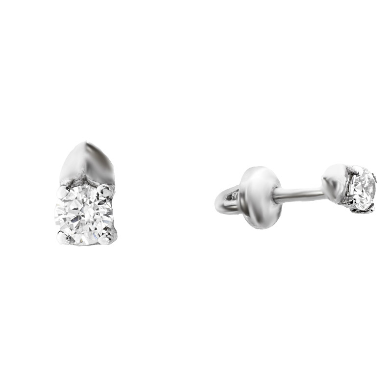 

Серьги-пусеты Diamant с1220c