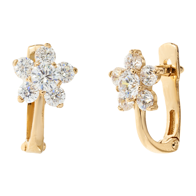 

Серьги детские Diamant с1932