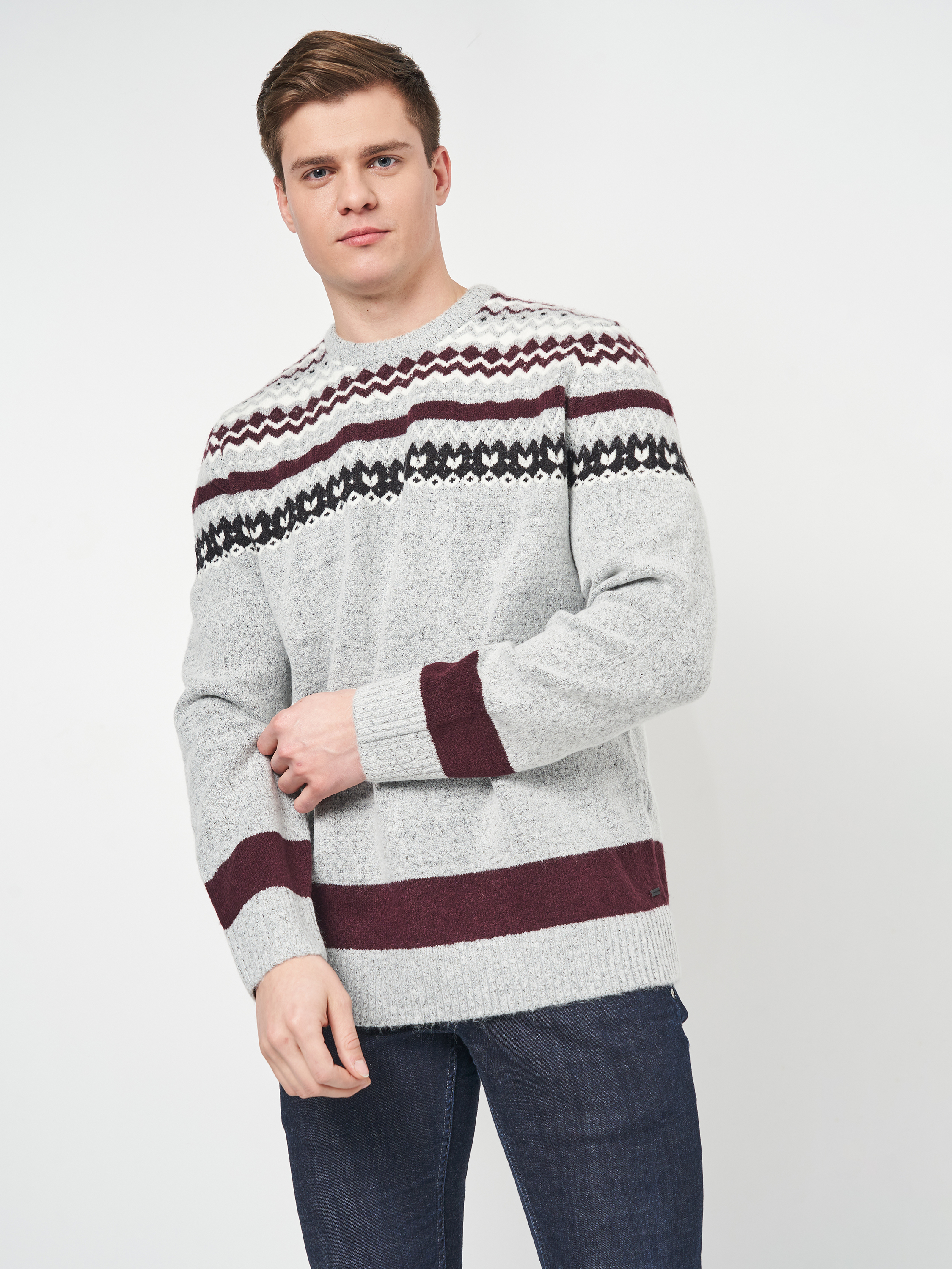 Джемпер Tom Tailor 1014226.XX.10  Серый, Джемпер Tom Tailor 1014226.XX.10 2XL Серый