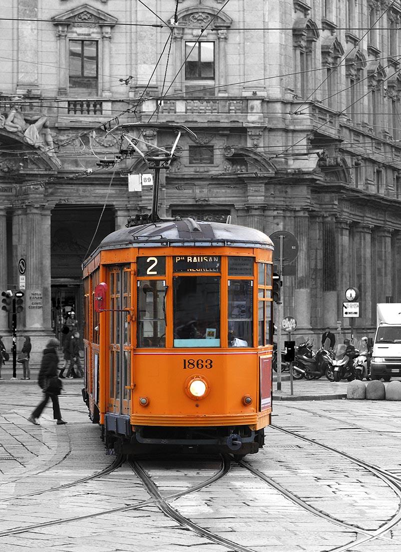 

Картина Арт-Холст Трамвай №4330 (60x90см)