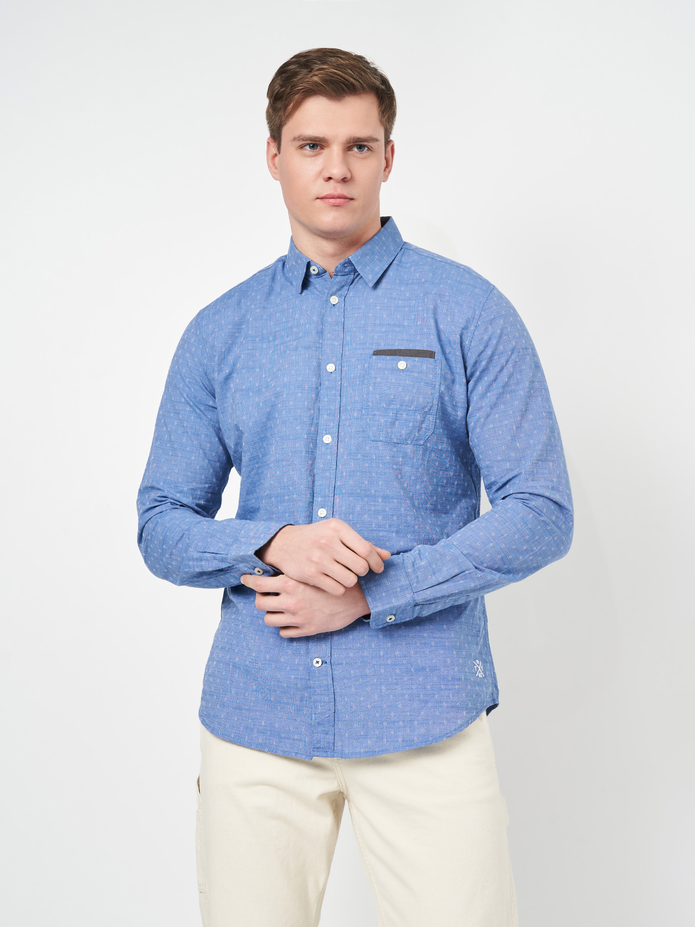 

Рубашка Tom Tailor 1015316 L Синяя