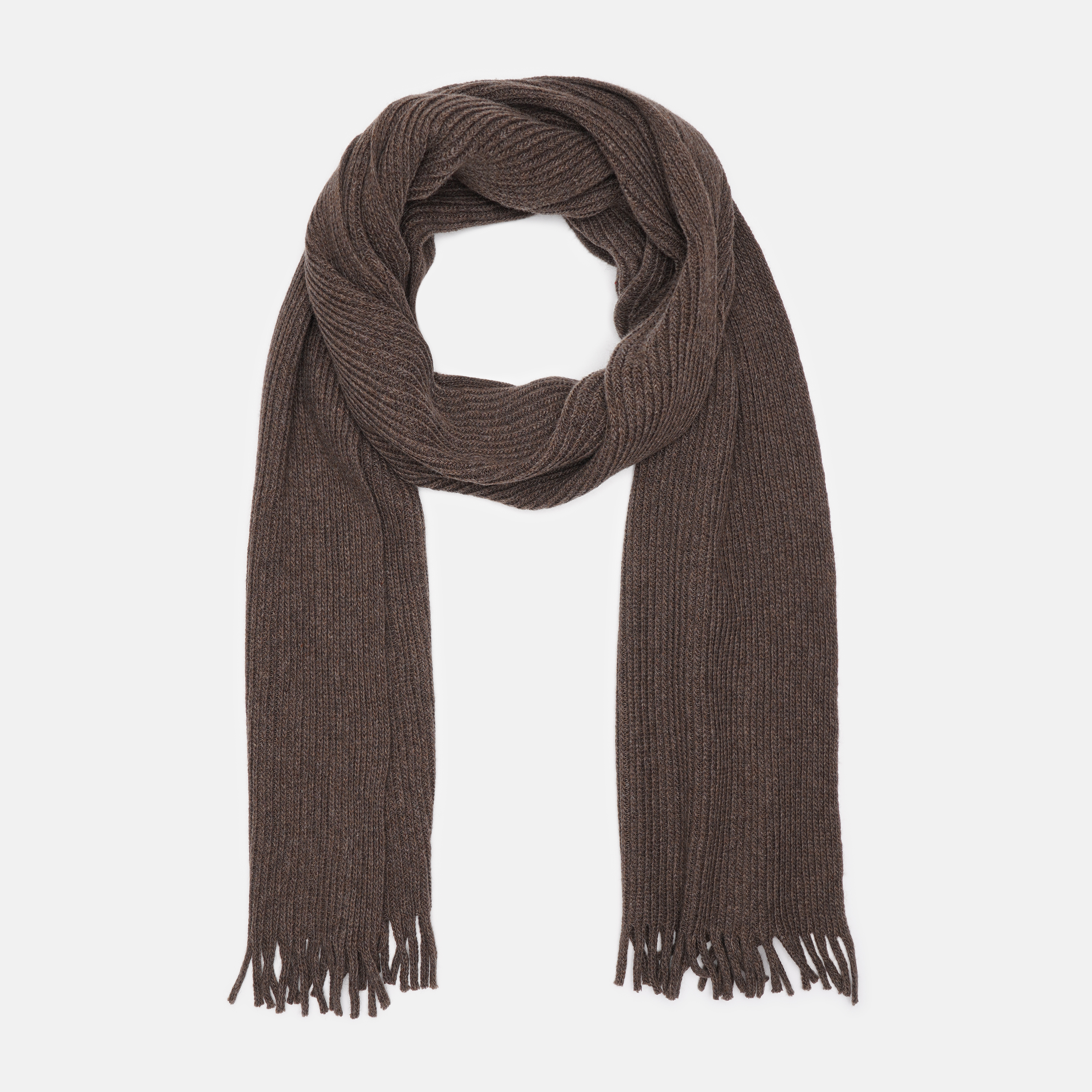 

Шарф No Brand scarf11 Коричневый