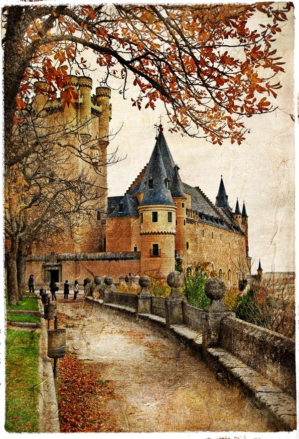 

Картина Арт-Холст Дорога к замку №5666 (80x80см)