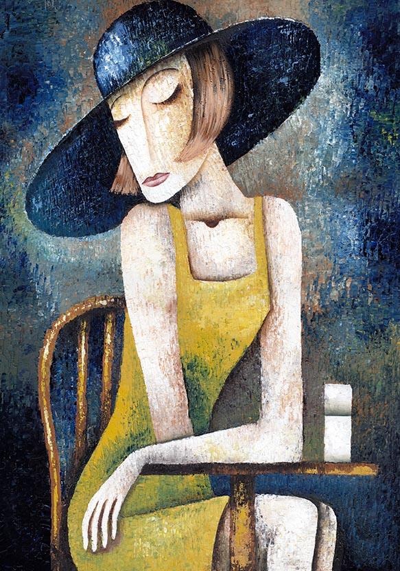 

Картина Арт-Холст Француженка №3706 (90x60см)