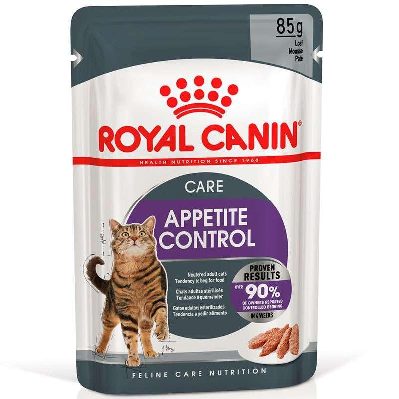 

Влажный корм для котов Royal Canin Appetite Control паштет 85г*12шт(упаковка) (1468001up)