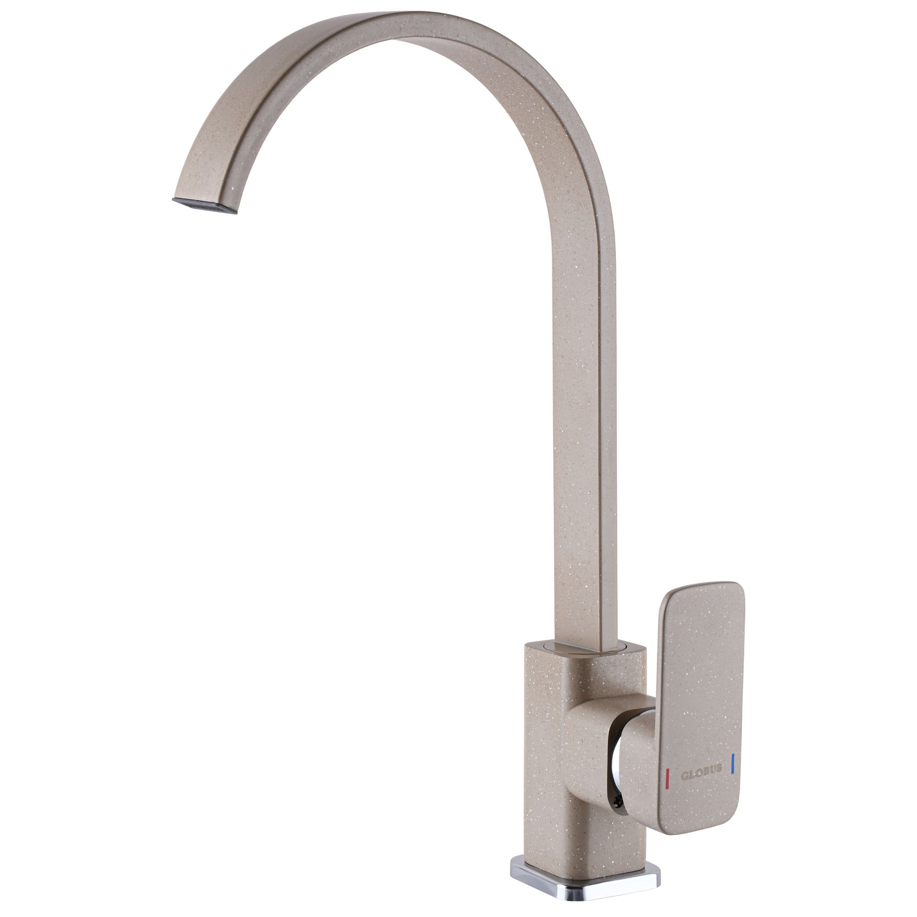 

Cмеситель на кухню однозахватный GLOBUS LUX Milano GLM-203L-FRANKE бежевый латунь 000014943