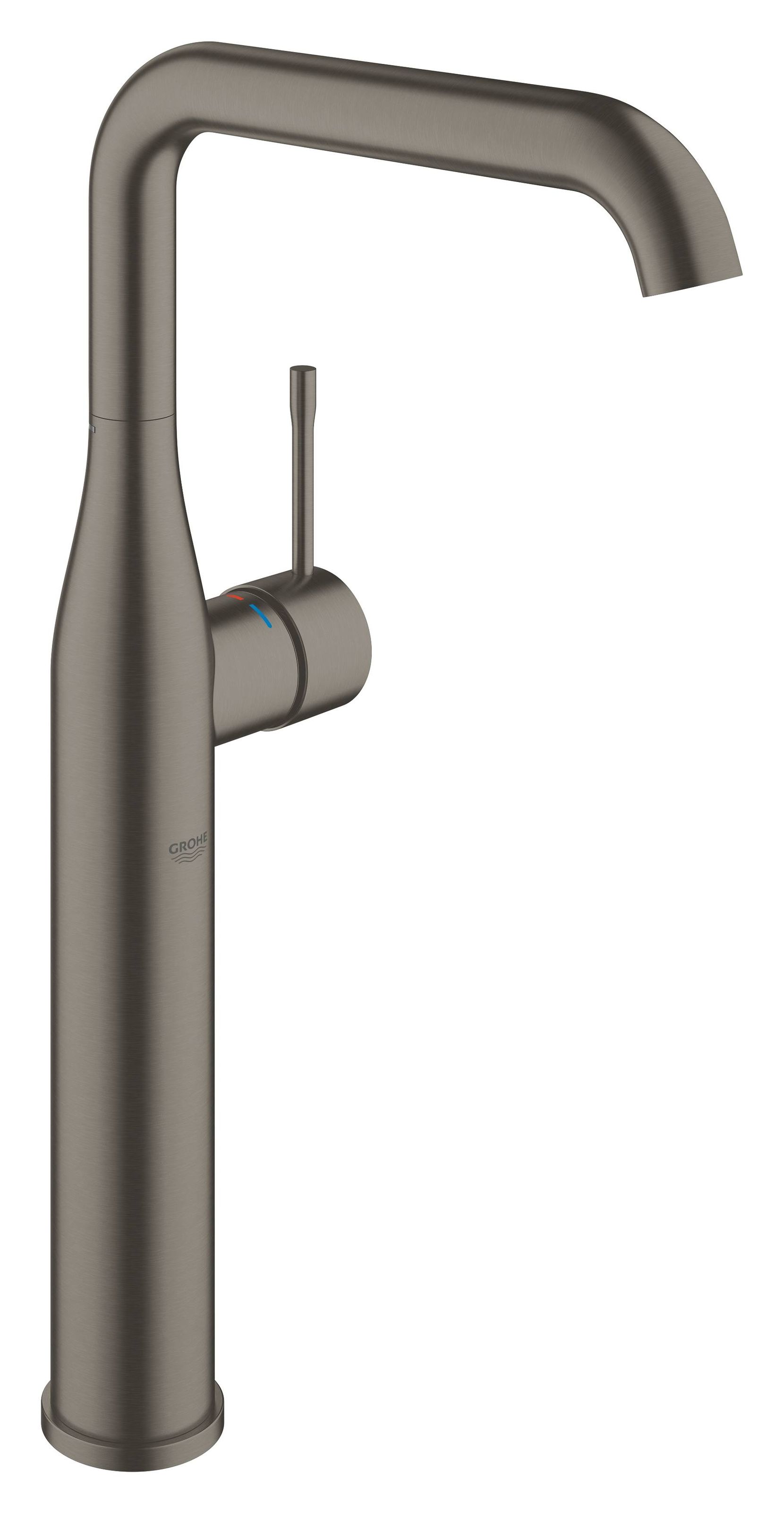 

Кран для раковины чаши высокий GROHE Essence черный латунь 32901AL1