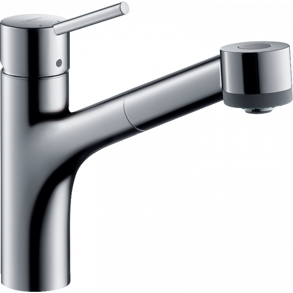 

Cмеситель кухонный с вытяжным душем HANSGROHE Talis M52 хром латунь 32841000