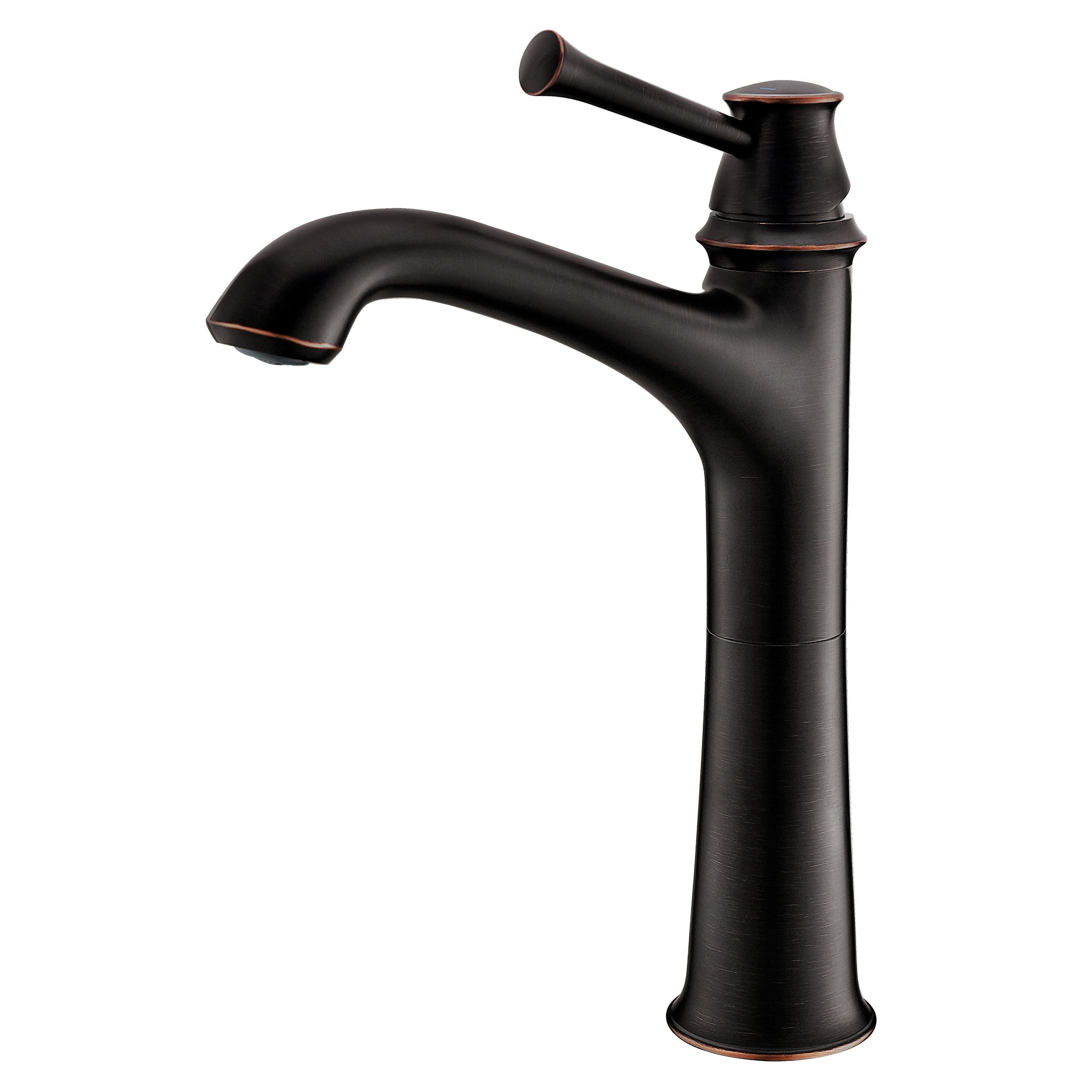 

Кран на раковину с высоким изливом IMPRESE PODZIMA LEDOVE черный латунь ZMK021708011