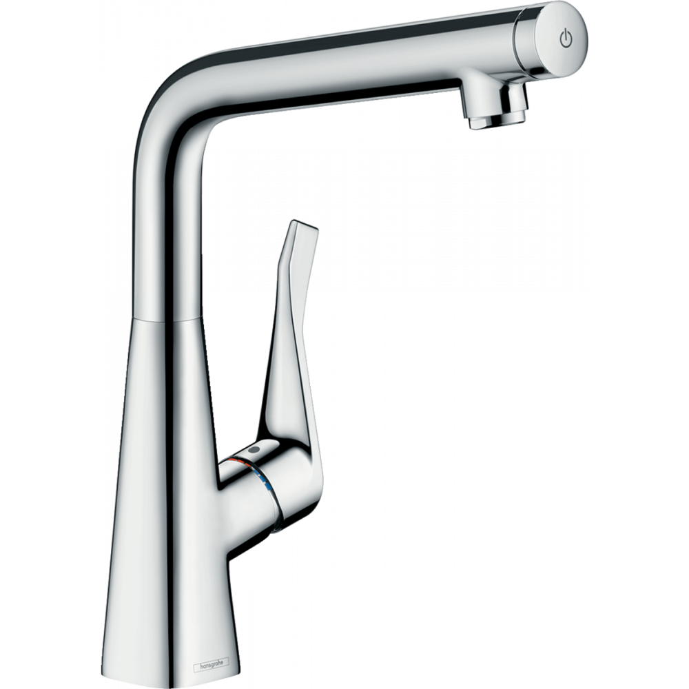 

Кран для кухни с сенсором HANSGROHE METRIS SELECT хром латунь 14883000