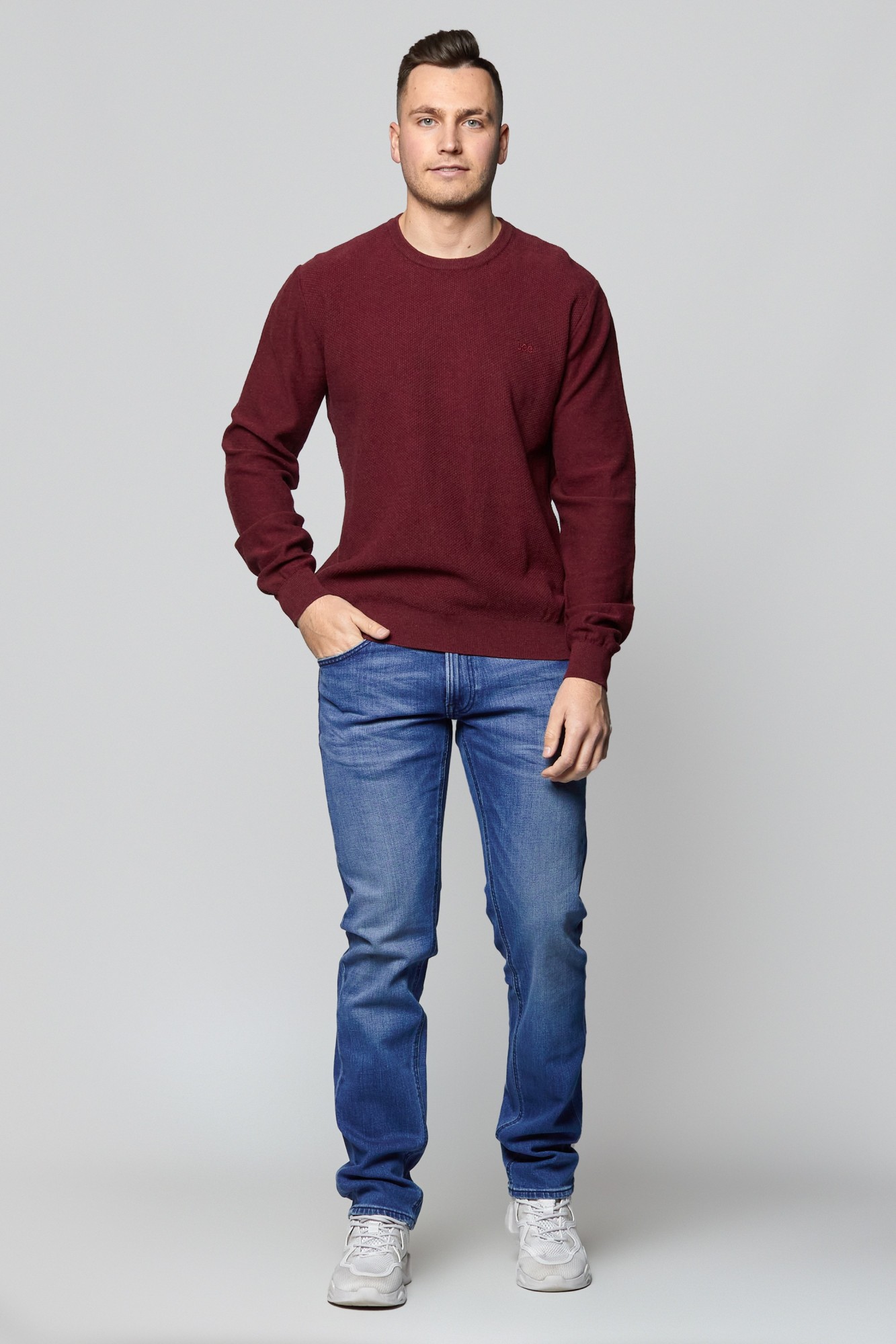 

Джемпер Lee BASIC CREW KNIT Regular Fit Бордовый -00, Джемпер Lee BASIC CREW KNIT Regular Fit Бордовый S-00