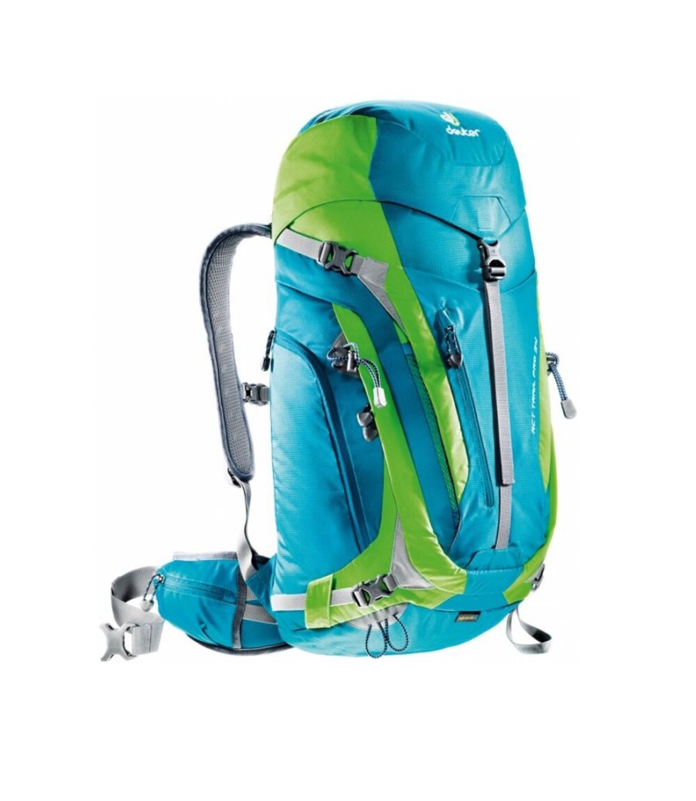 

Рюкзак Deuter ACT Trail PRO 34 One size petrol/kiwi (3441115 3214)