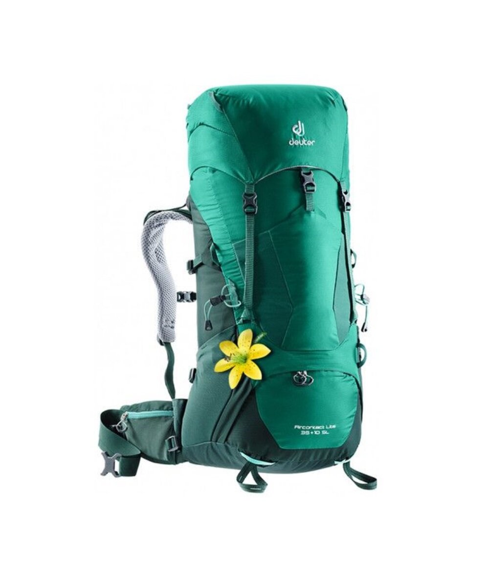 

Рюкзак Deuter Aircontact Lite 35+10 SL One size Alpinegreen/forest (3340018 2231)