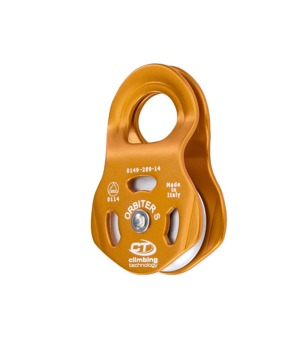 

Блок-ролик Climbing Technology Orbiter S Pulley orange (2P660)