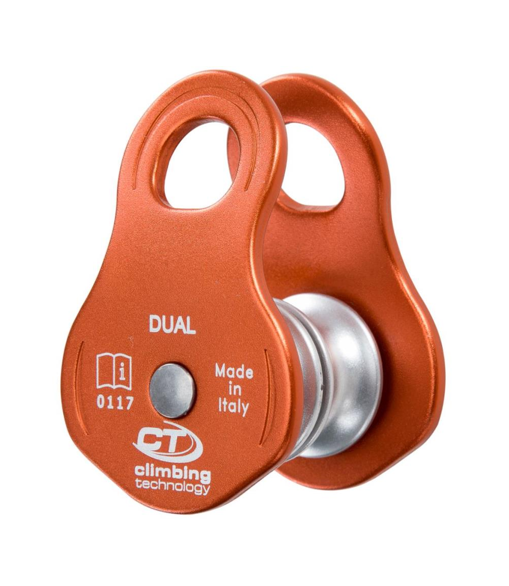 

Блок-ролик Climbing Technology Dual (2017) orange (2P668)