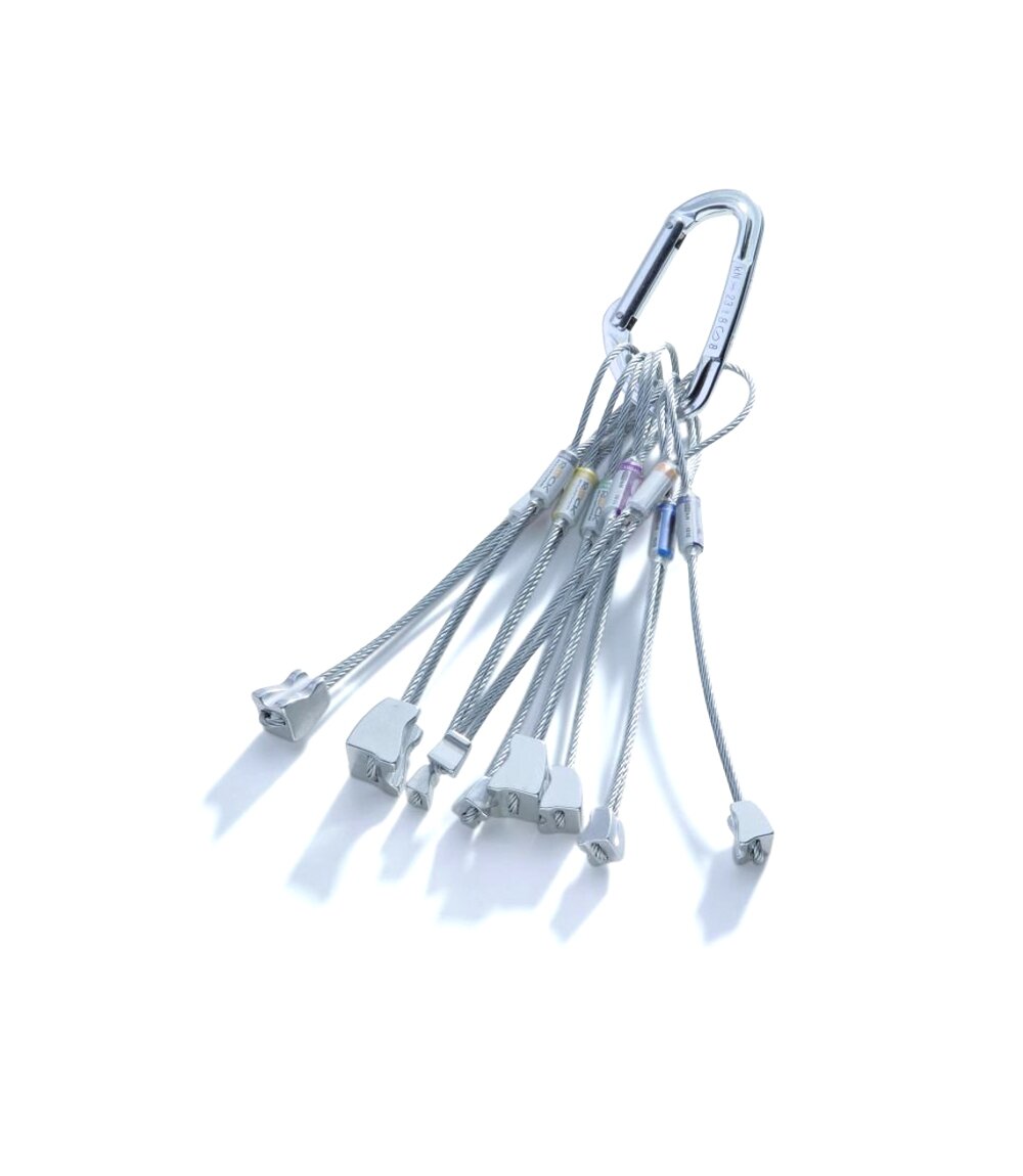 

Закладка Rock Empire Alu Nuts 7 grey (ZFA001-7)