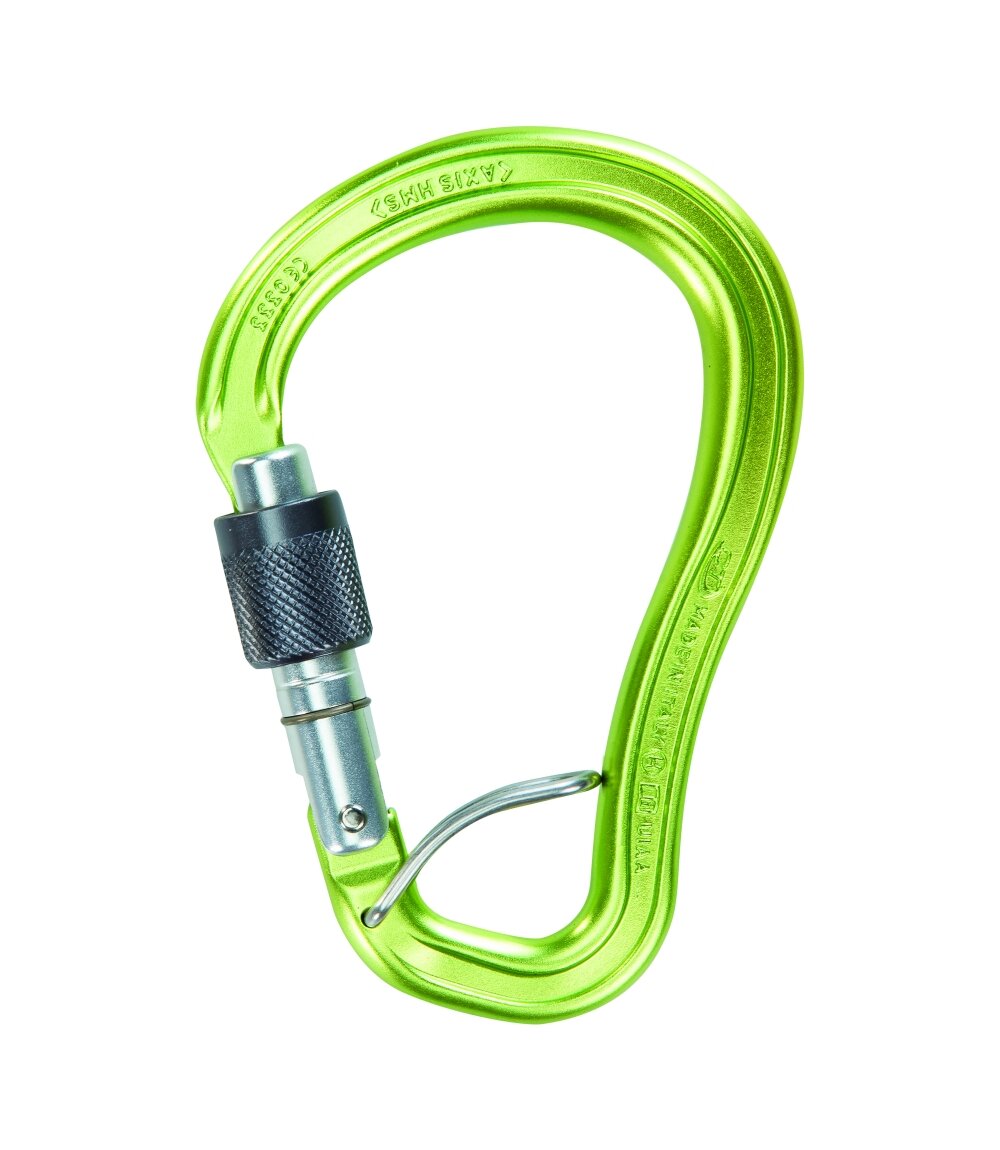

Карабин Climbing Technology Axis HMS SGL green (2C38500L ZZB)
