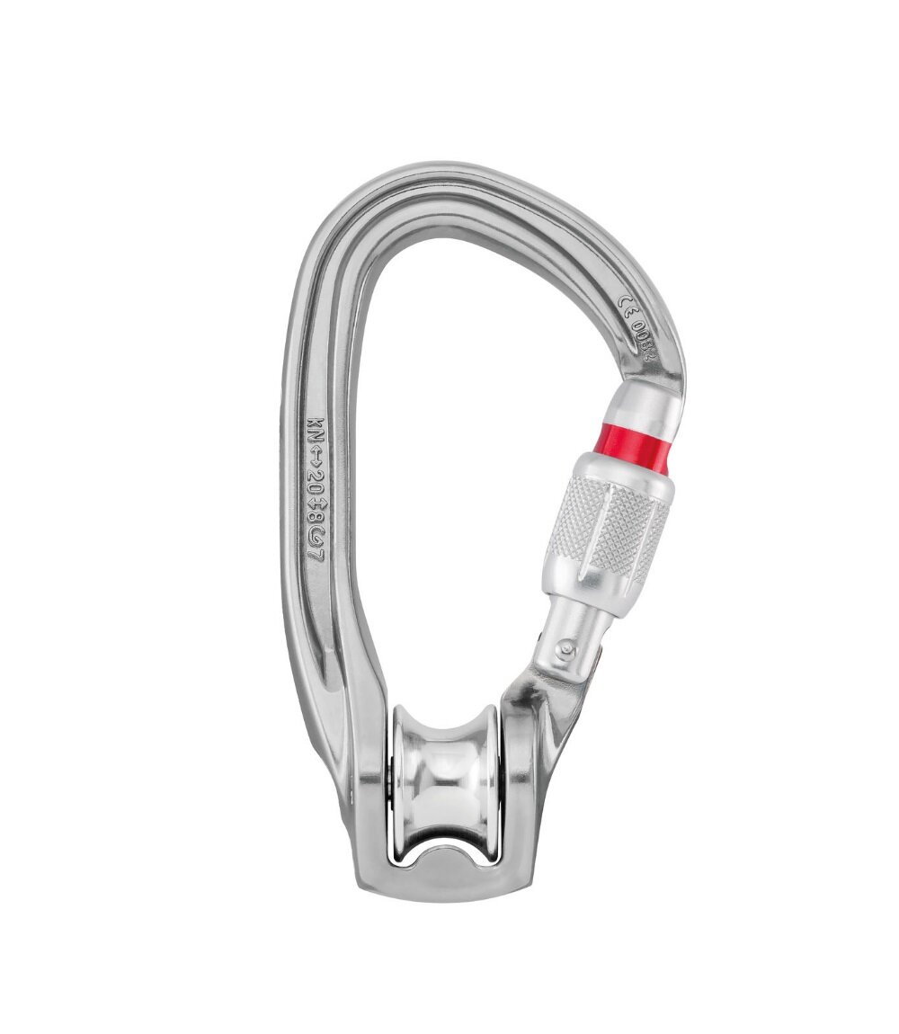 

Карабин Petzl Rollclip Z SL grey/red (P75 SL)