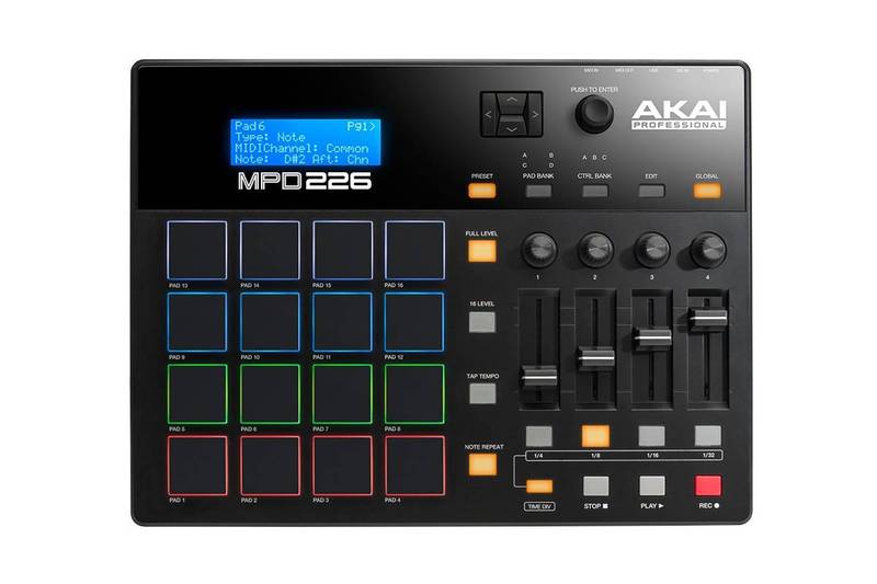 

MIDI контроллер и MIDI клавиатура AKAI MPD 226 81468