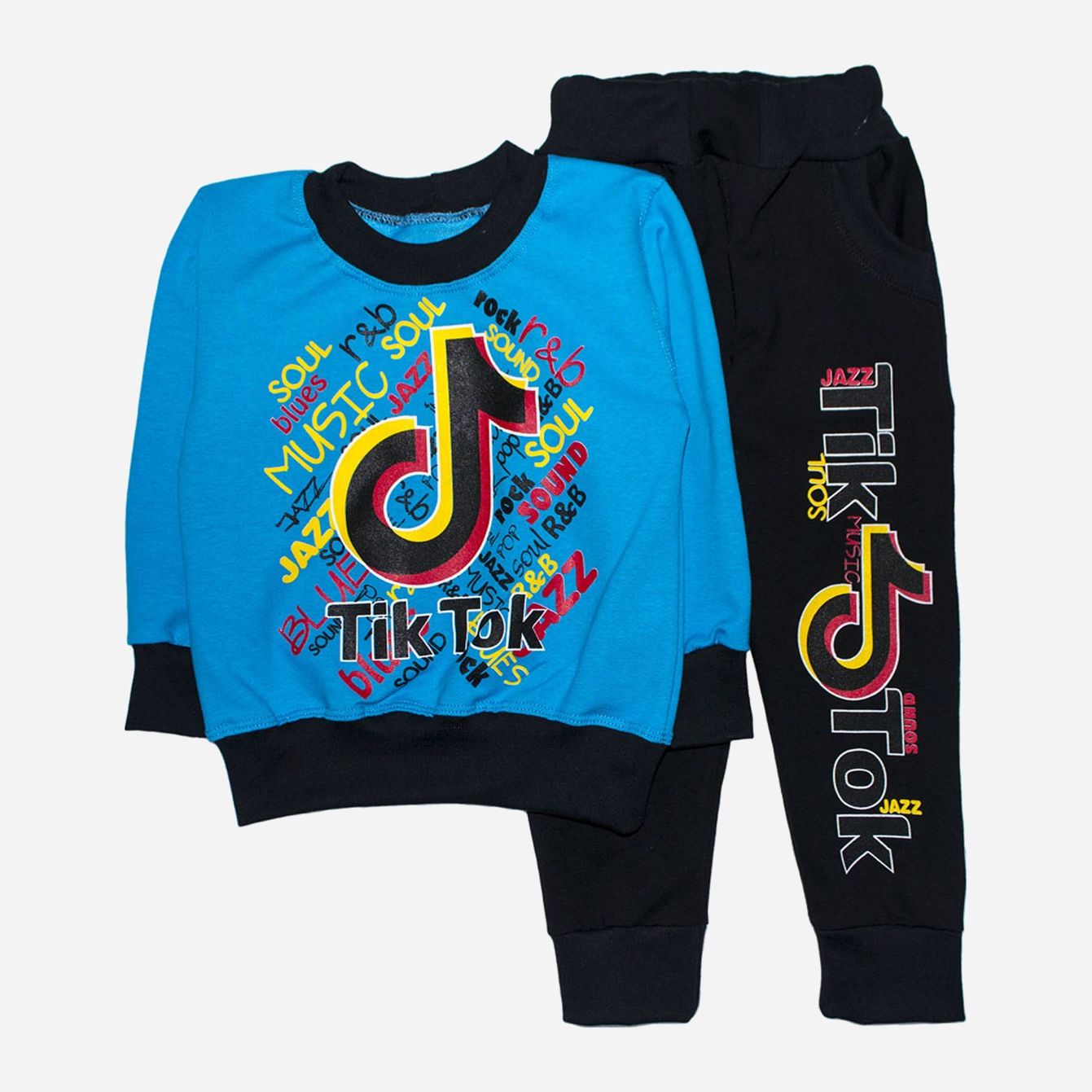 

Спортивный костюм Малыш Style КС-07 86-92 см Чёрный/Бирюза