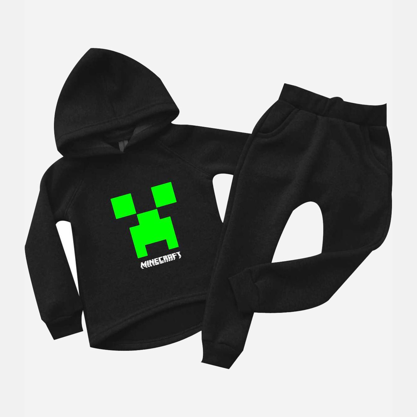 

Спортивный костюм Спиногрыз Minecraft creeper 05-00108 128 см Черный