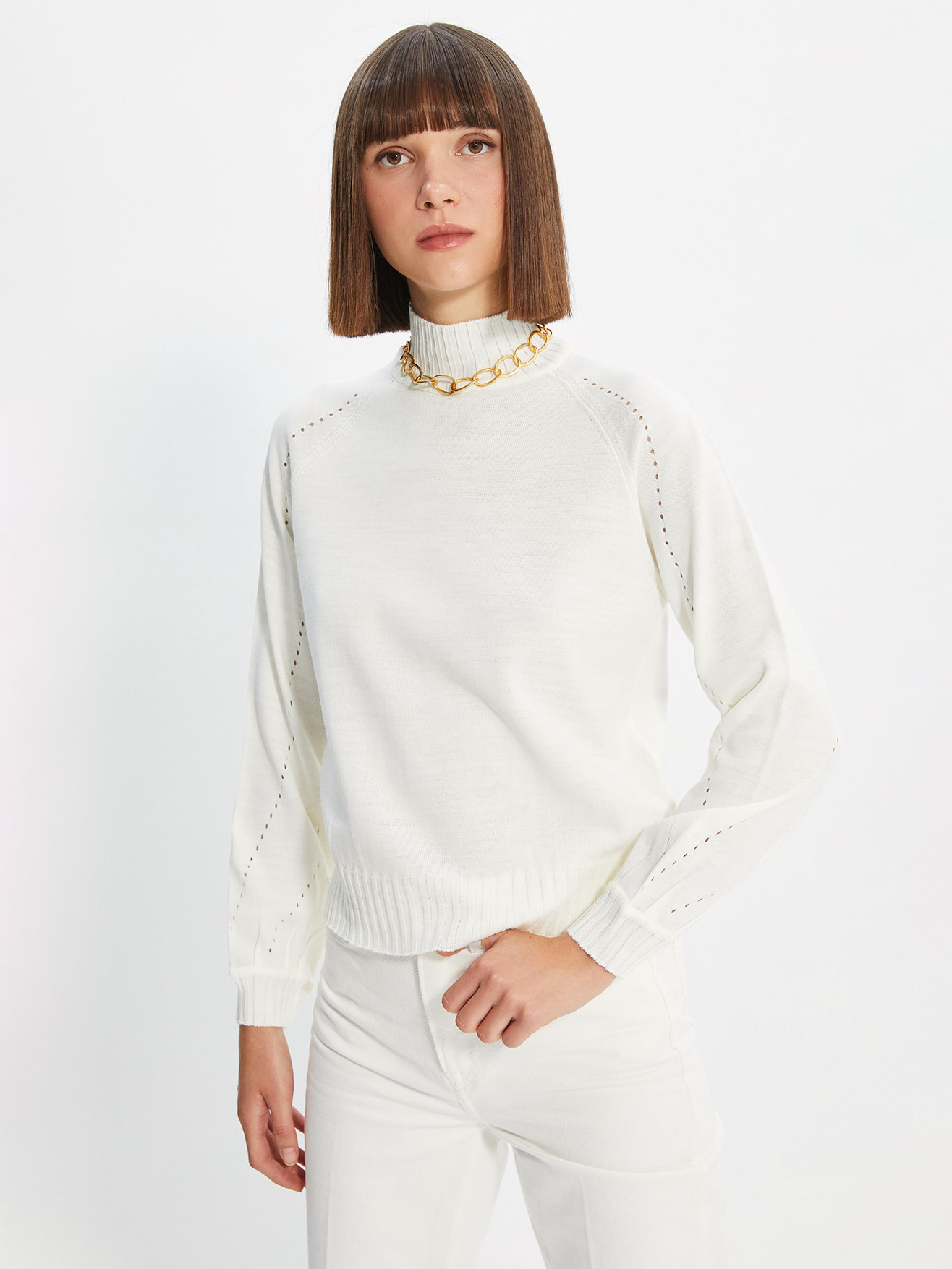 

Свитер Trendyol TWOAW22KZ1192  Ecru, Свитер Trendyol TWOAW22KZ1192 S Ecru