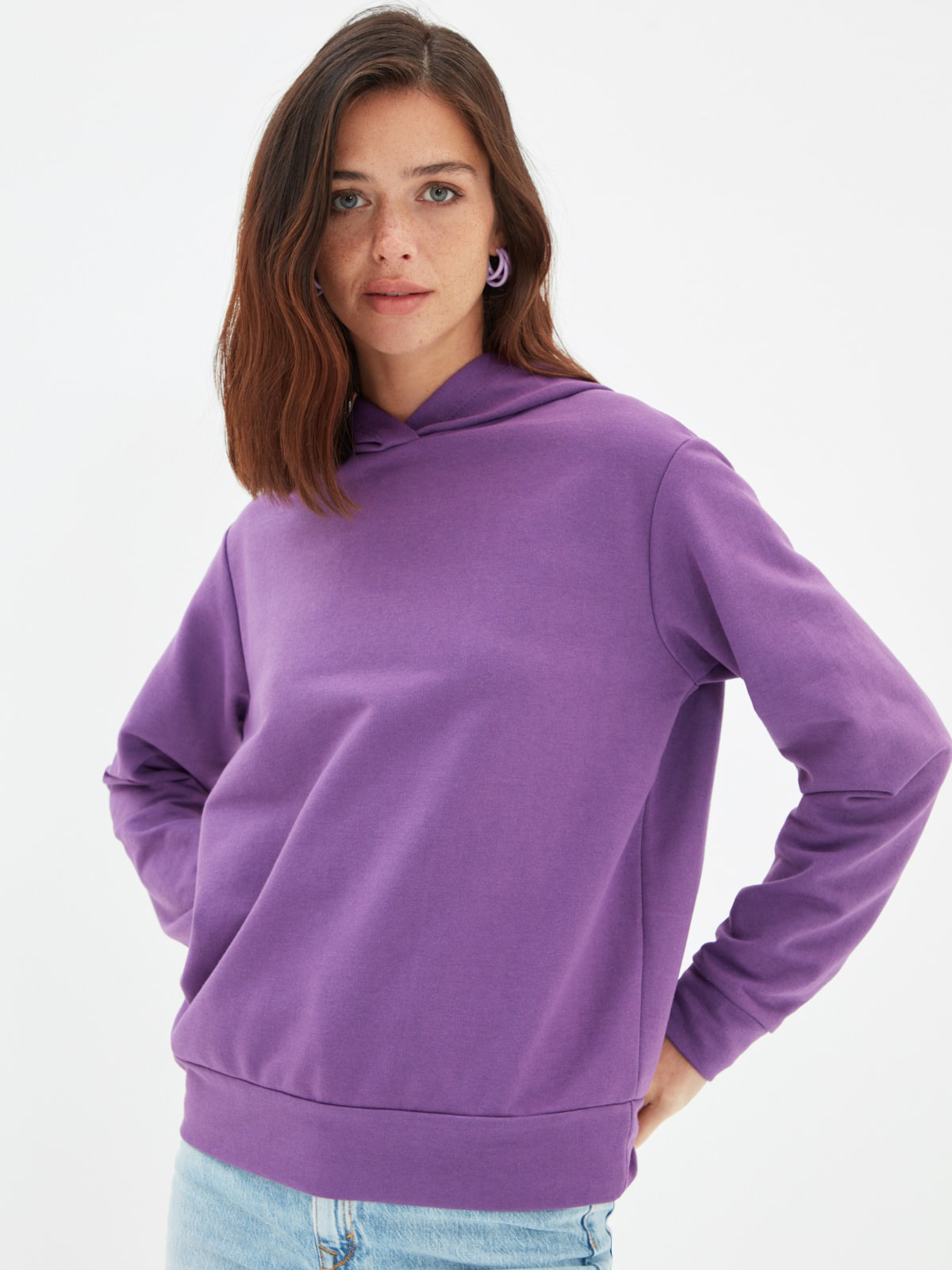 

Худи Trendyol TWOAW22SW2111  Purple, Худи Trendyol TWOAW22SW2111 M Purple