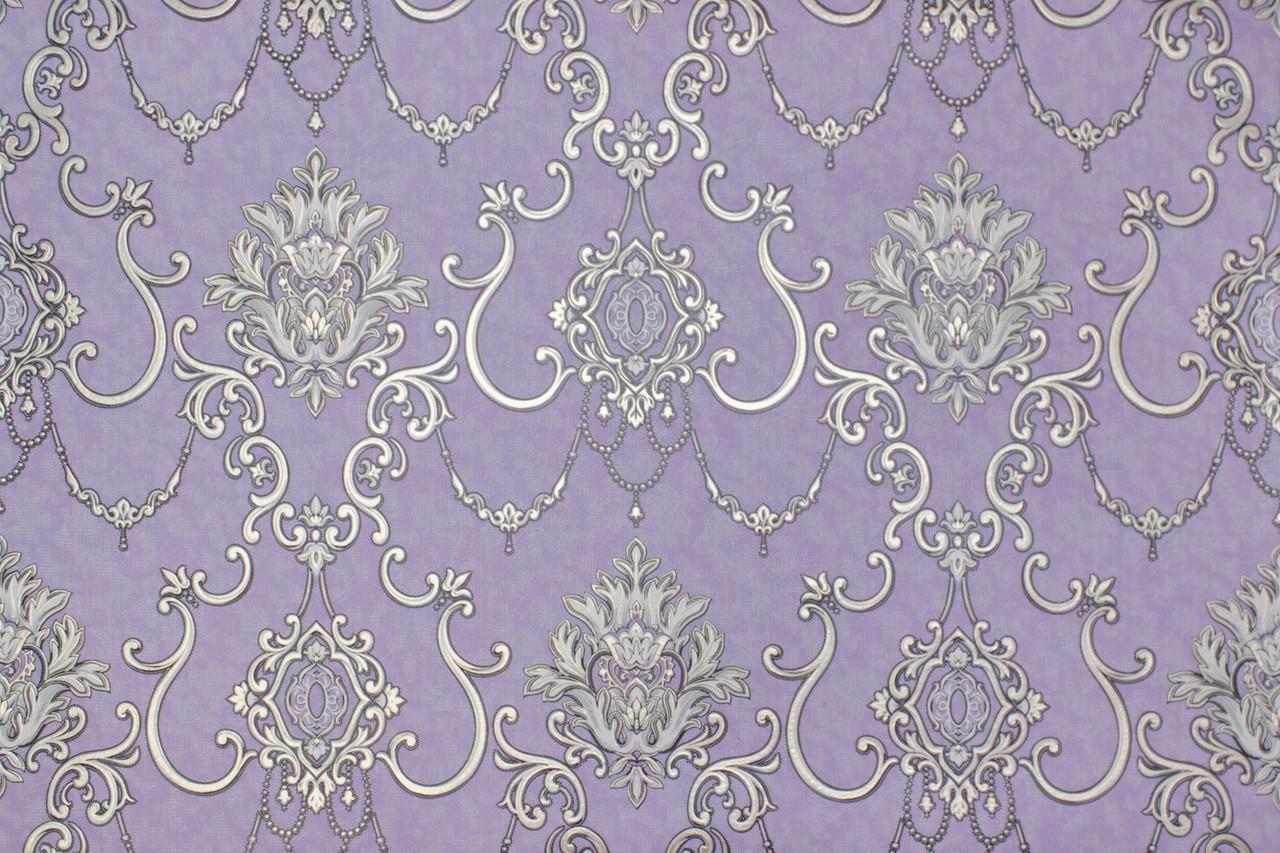 

Обои виниловые на флизелиновой основе Vinil LS Зан 1.06х10.05 м лавандовые (ДХV-1249/7)