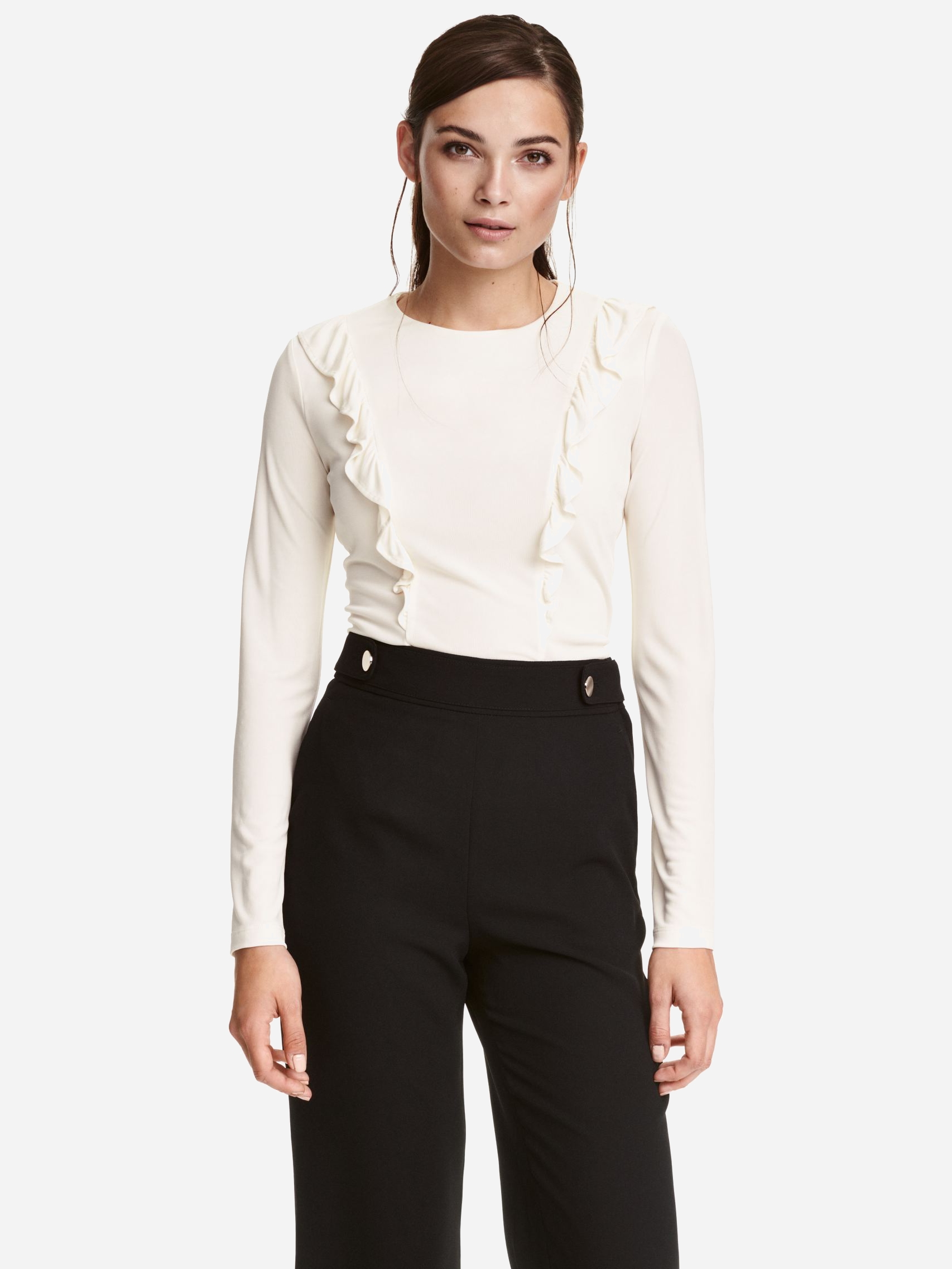 

Лонгслив H& 05-0417622-008  Белый (СА2000001519868, Лонгслив H&M 05-0417622-008 M Белый (СА2000001519868)