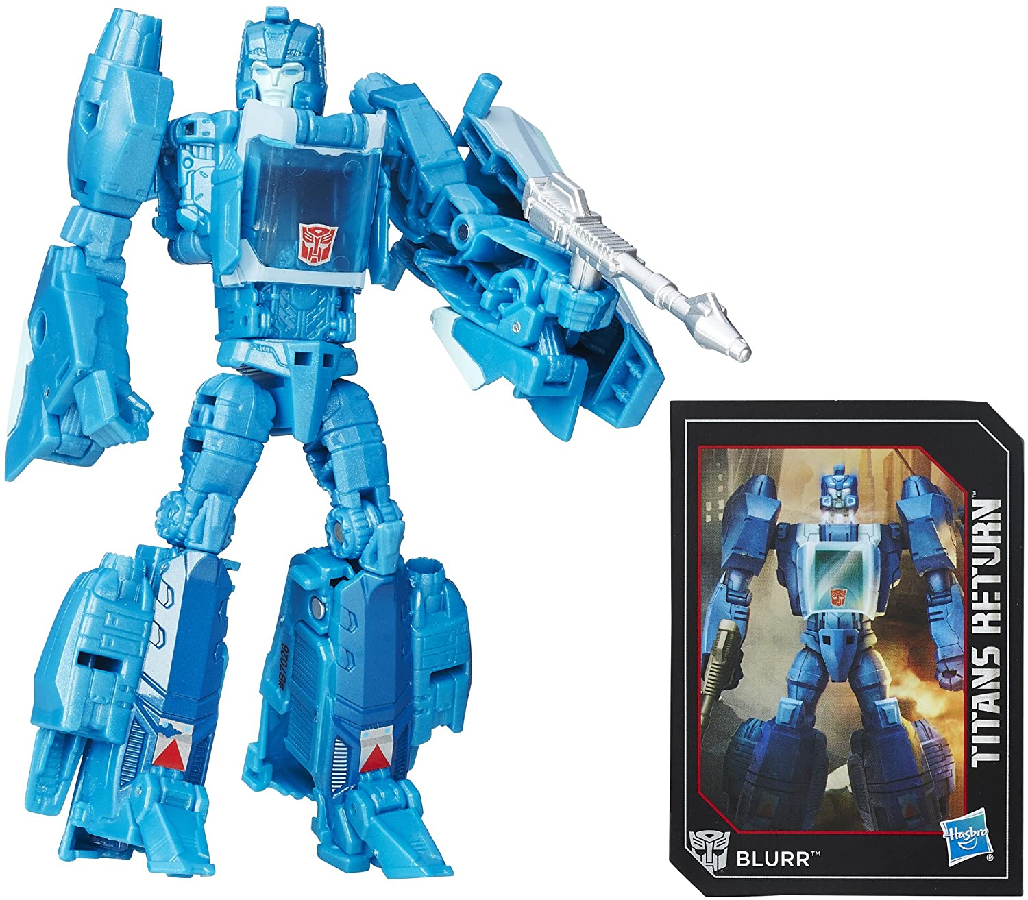 

Трансформер HASBRO Блюр Делюкс Transformers Titans Return Deluxe Blurr