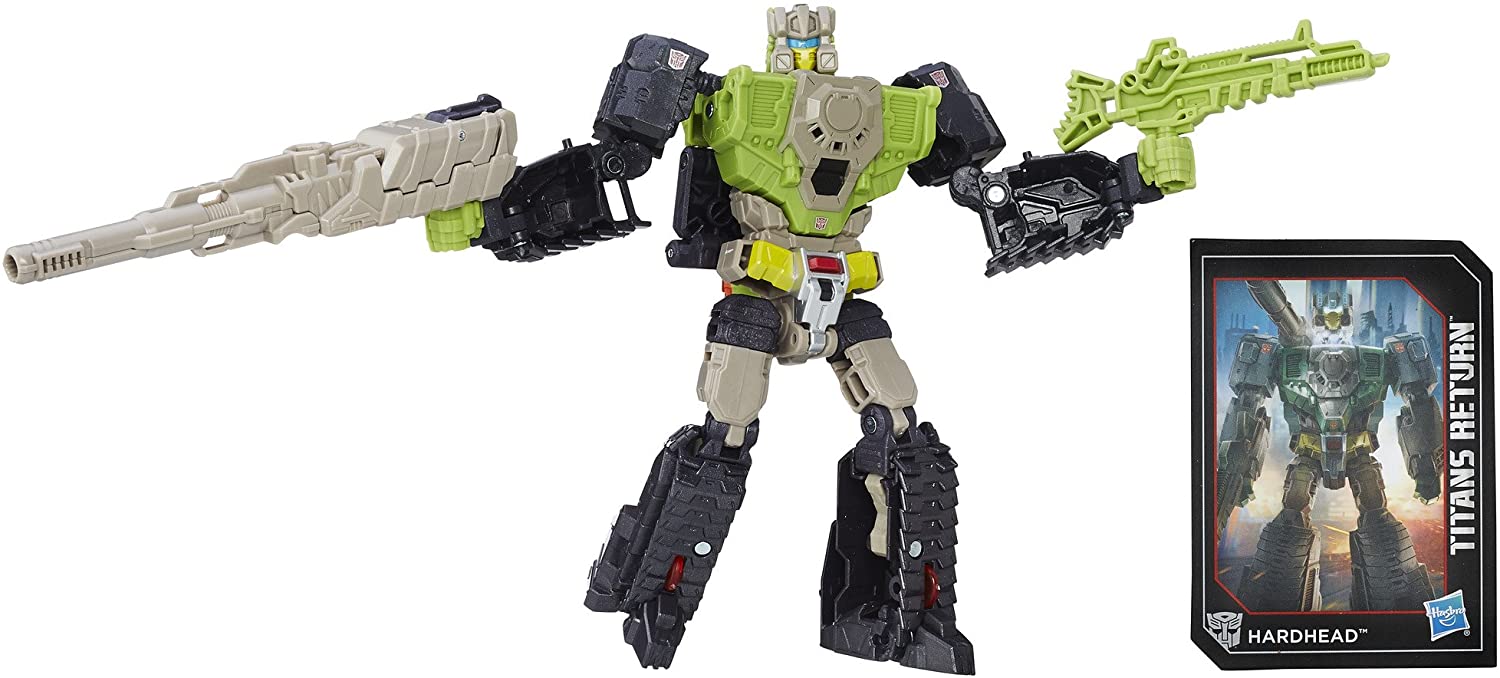 

Трансформери HASBRO Хардхед Делюкс Transformers Titans Return Deluxe Furos and Hardhead