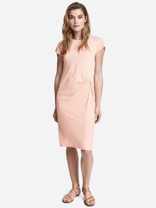 

Платье H& 2412-533296  Персиковое, Платье H&M 2412-533296 M Персиковое