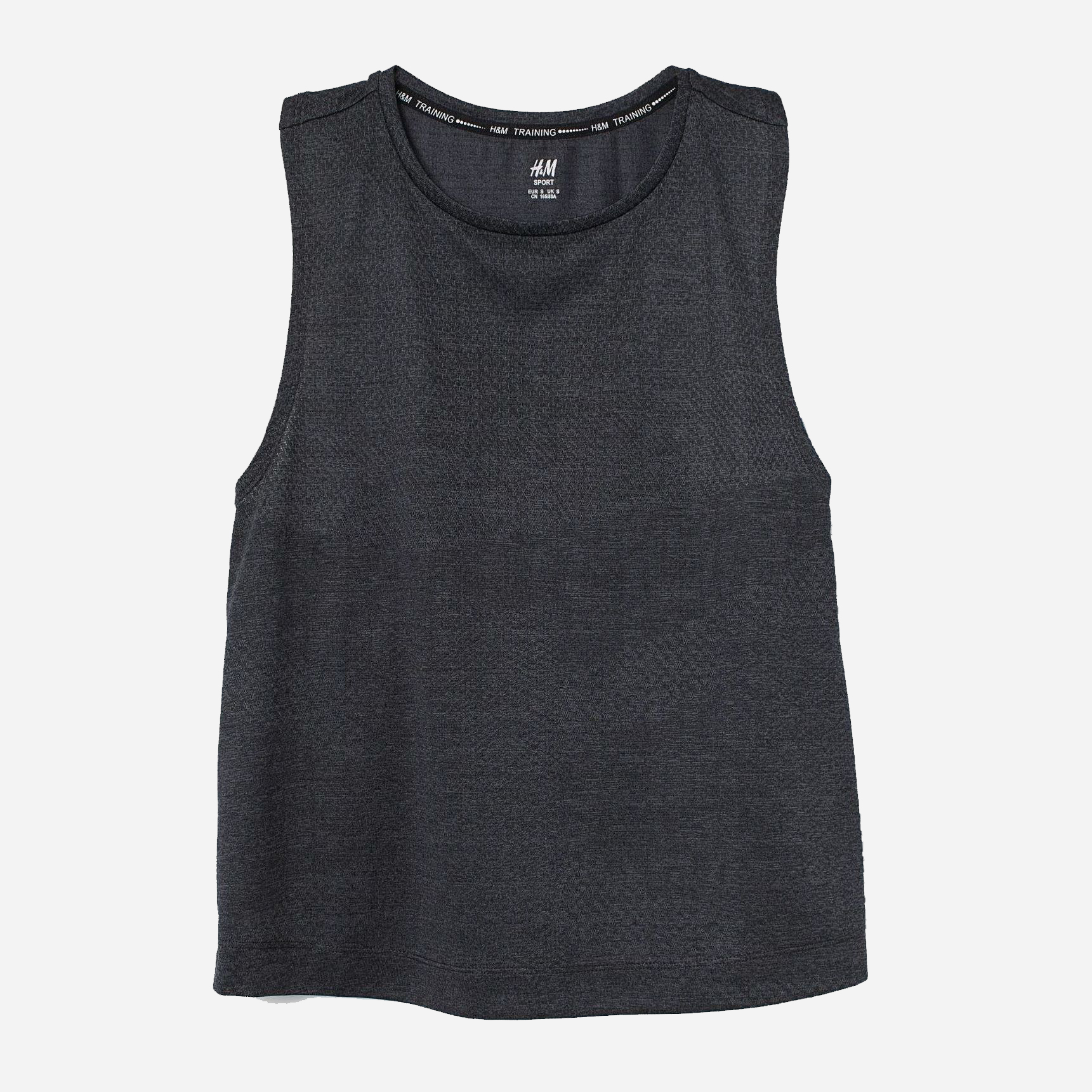 

Спортивная майка H&M 2812-807379  Темно-серый меланж, Спортивная майка H&M 2812-807379 XL Темно-серый меланж