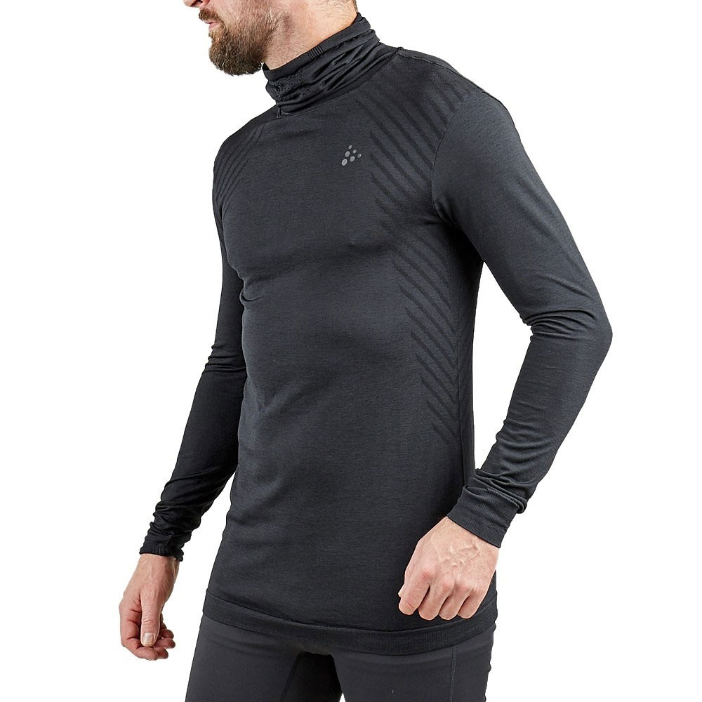 

Лонгслив Craft Fuseknit Comfort Turtleneck Man Black, Лонгслив Craft Fuseknit Comfort Turtleneck Man Black XL