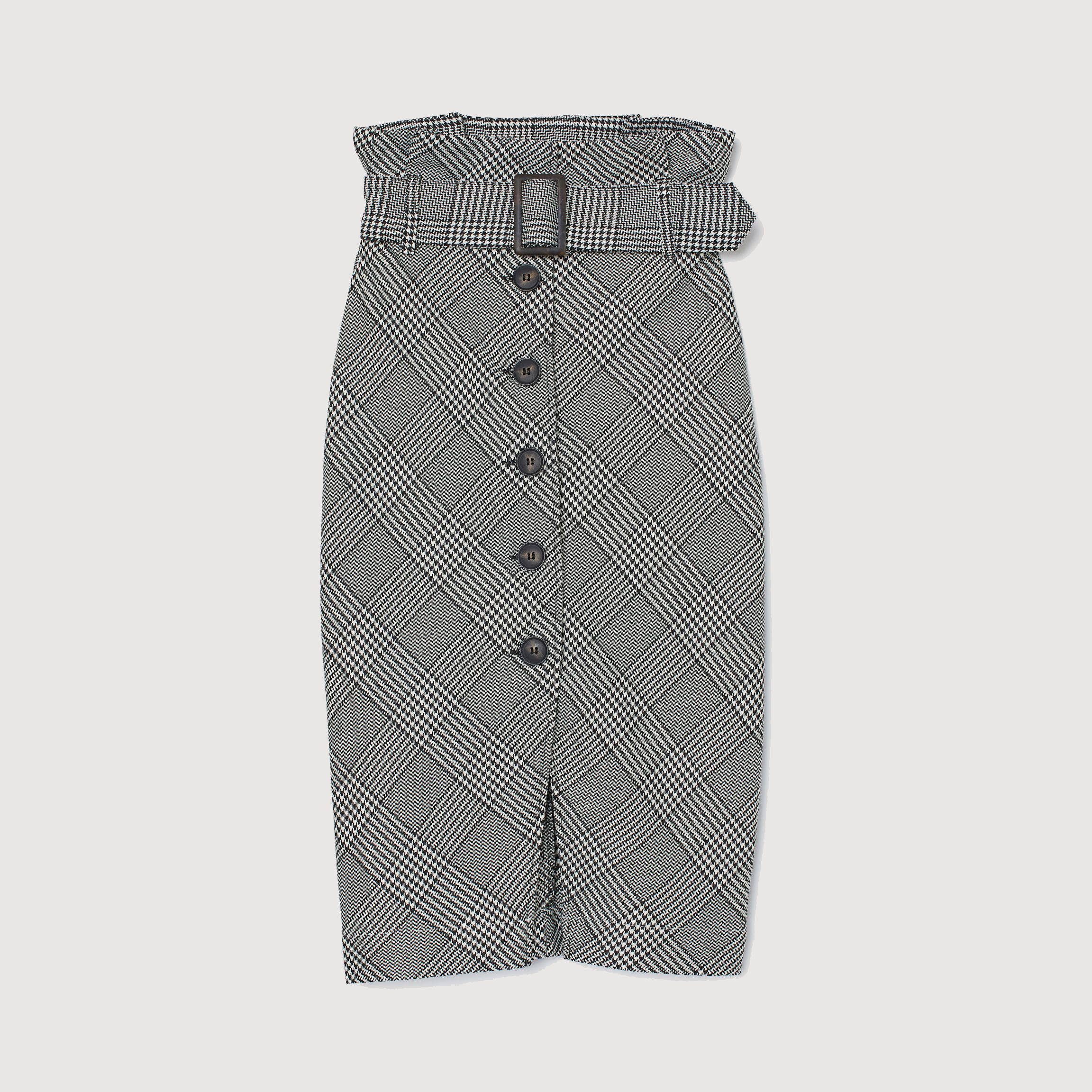 

Юбка H&M 1612-764415  Черная с белым, Юбка H&M 1612-764415 44 Черная с белым