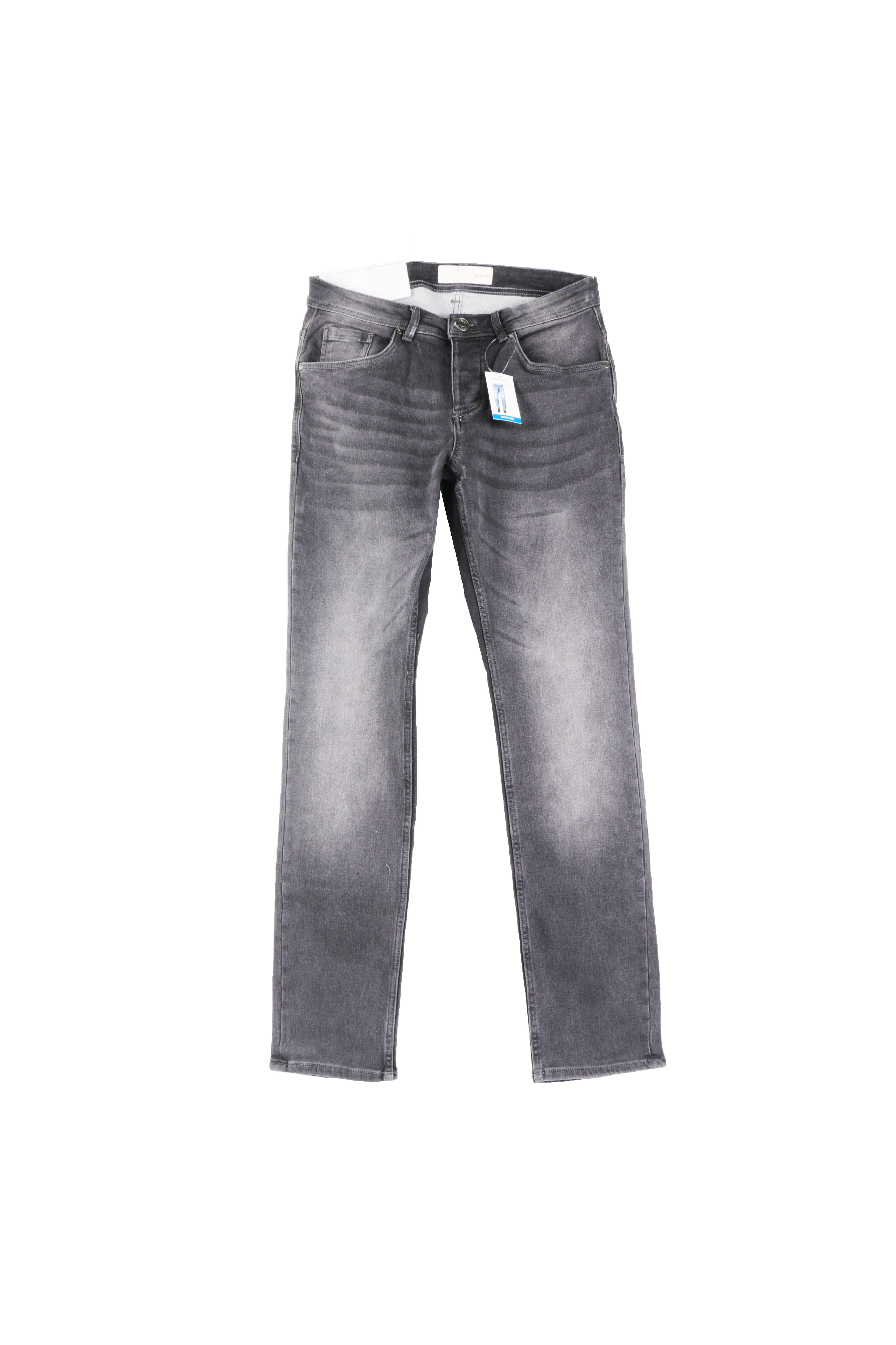 

Мужские джинсы slim fit темно-серые LIVERGY  Темно-серый WE1-250025, Мужские джинсы slim fit темно-серые LIVERGY 48 Темно-серый WE1-250025