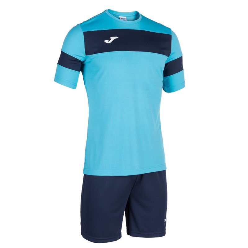 

Комплект футбольной формы Joma ACADEMY II бирюзово-темно-синий S 101349.013