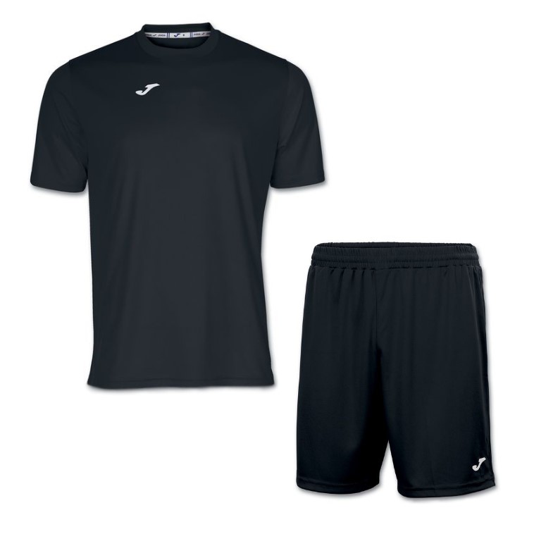 

Комплект футбольной формы Joma COMBI черный XS 100052.100_100053.100