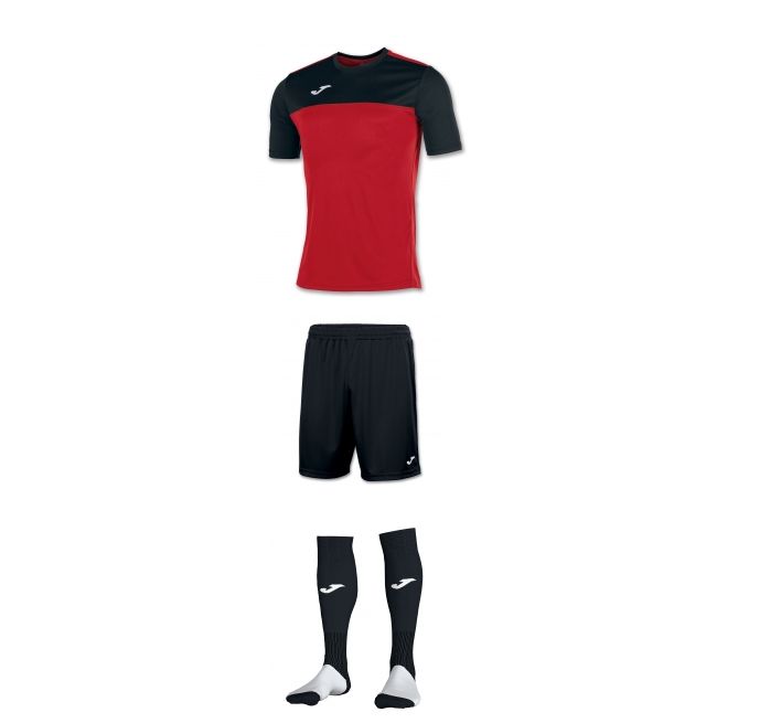 

Комплект футбольной формы Joma WINNER №5 красный XS 100946.601