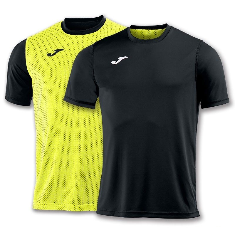 

Футболка двухсторонняя черно-желтая Joma COMBI REVERSIBLE XS 100738.121