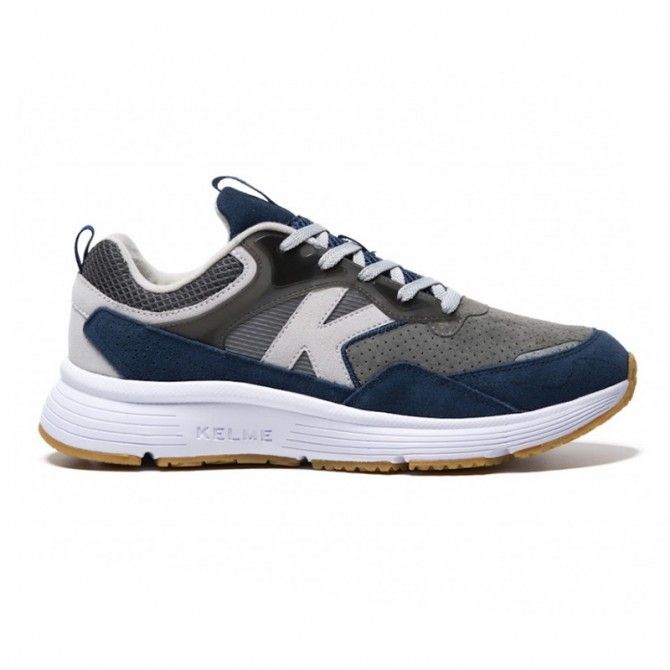 

Кроссовки Kelme FLOW серо-темно-синие 39 19.352.0731