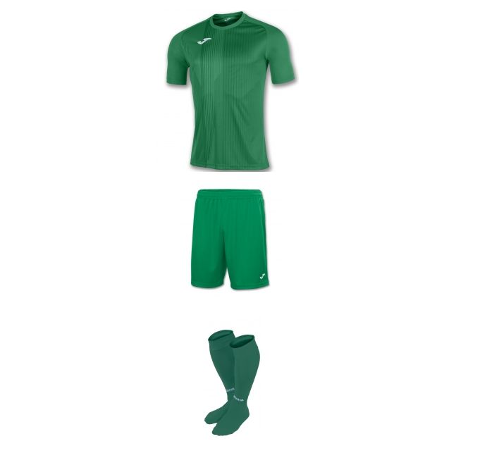 

Комплект футбольной формы Joma TIGER №1 зеленый S 100945.450