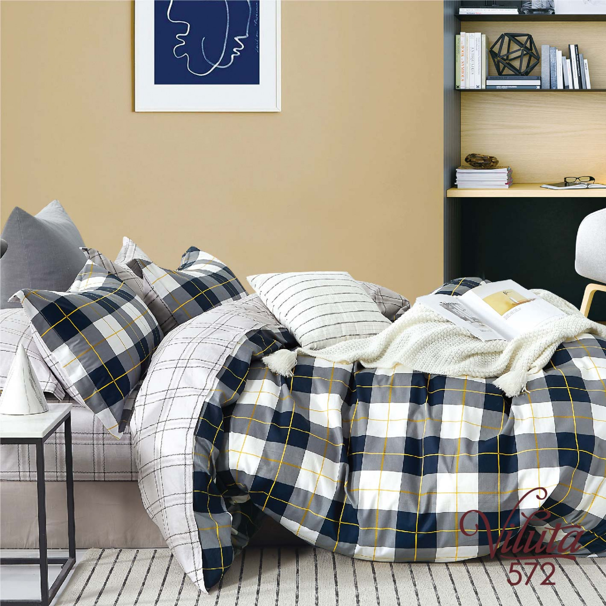 

Постельное белье Viluta сатин 572 (Двойной)