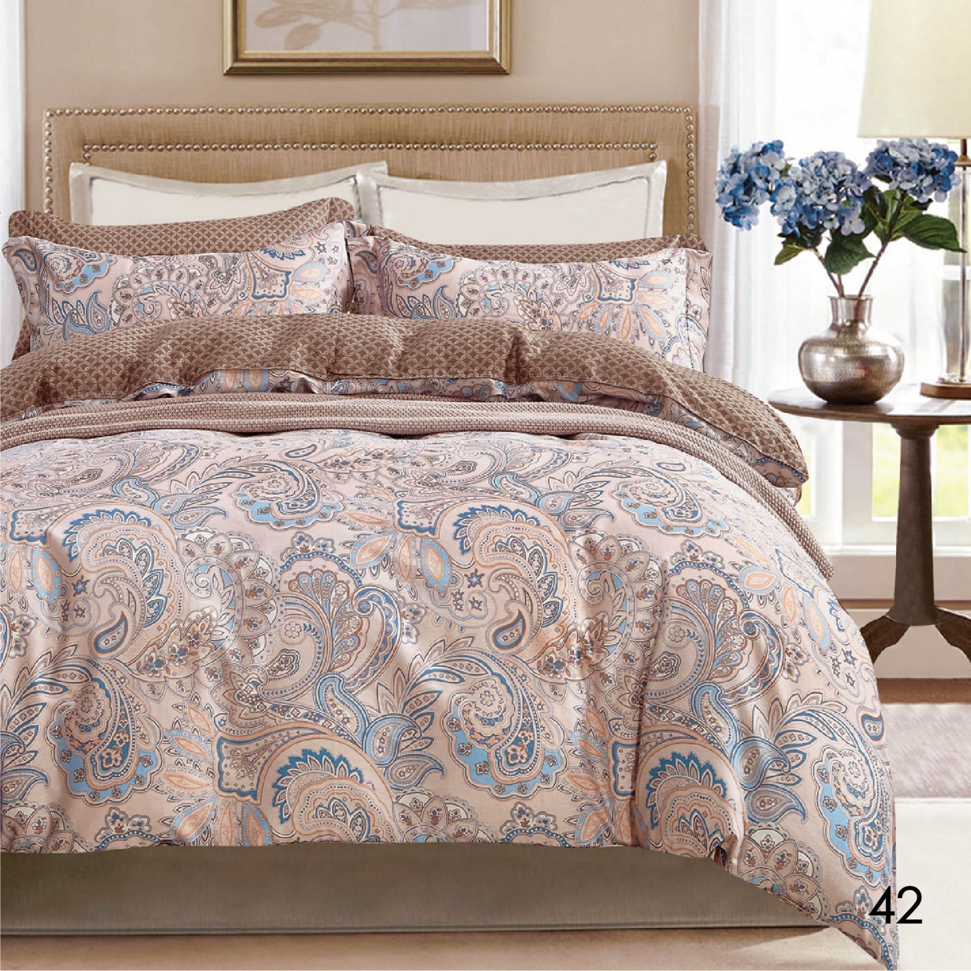 

Постельное белье Viluta Isleep сатин Twill 42 (Полуторный)