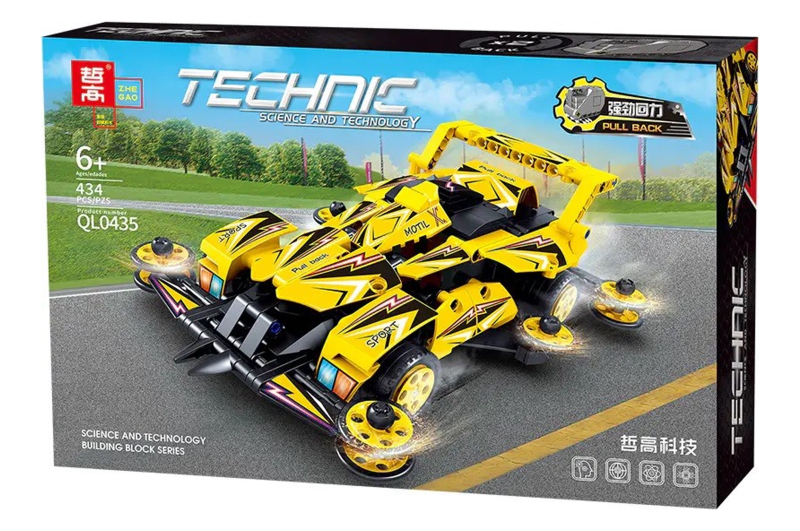 

Конструктор "F1" 434 дет ZHE GAO QL0435