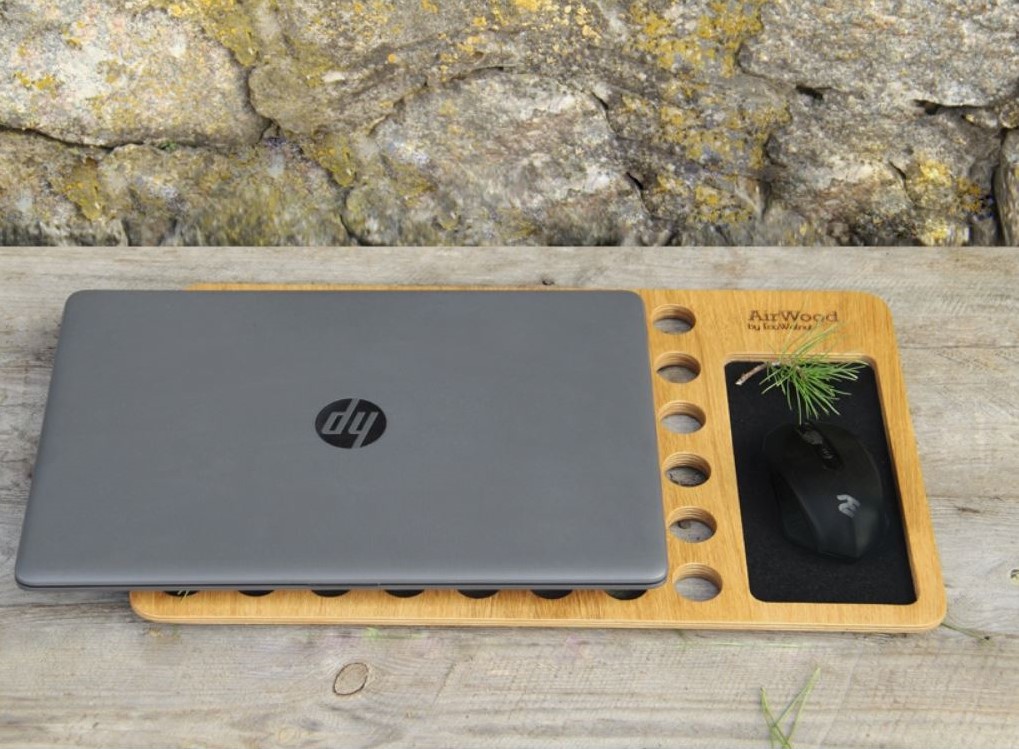 

Органайзер из натурального дерева Ecowalnut Airdesk Mini 13" (AW-1.1)